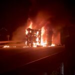 osmaniyede devrilen tir alev alev yandi 78fe57e4f3e3