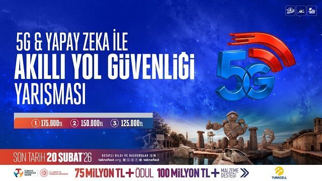 TEKNOFEST’ten 5G ve yapay zeka odaklı yeni bir yarışma
