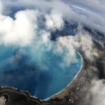 yamac parasutu sirasinda oludenizde olusan renk gecisleri goruntulendi 3608b778e6f9