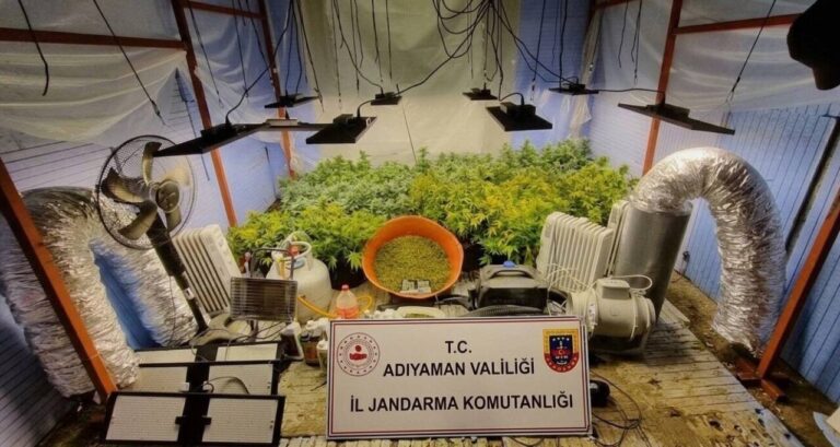 Adıyaman’da uyuşturucu operasyonu: 1 tutuklama