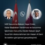 bakan guler katar basbakan yardimcisi ile gorustu 8ecb6a872ade