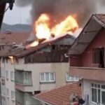 bartinda 4 katli binanin catisi yandi 088c5dac3b8b