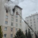 bursada 8 katli binada yangin 1 daire kullanilamaz hale geldi 1714b09d5f2f