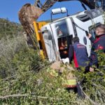 harfiyat kamyonu ucuruma yuvarlandi surucu oldu 6b38884d3c3e