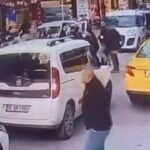 istanbul bahcelievlerde park yeri kavgasinda darbettigi surucuyu agir yaralayan taksici tutuklandi 60f30928e695