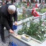 İstanbul - Edirnekapı Şehitliği'nde hüzünlü bayram arifesi 7 istanbul edirnekapi sehitliginde huzunlu bayram arifesi d47bb109aece