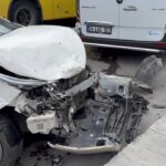 istanbul sariyerde viraji alamayan 18 yasindaki surucu karsi yone uctu 4 kisinin yaralandigi kaza kamerada 0a5d07791b7e