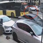istanbul sultanbeylide iett otobusunun carptigi yaya agir yaralandi kaza ani kamerada f7ea2d92242f