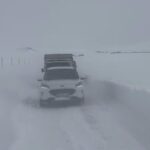 karsta kara saplanan 12 arac ve icindekiler kurtarildi 4ae0c71c764e