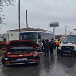 kirklarelideki zincirleme kazada 5 kisi yaralandi kaza ani kamerada cd8d82587f21