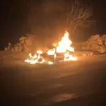 kozan feke karayolunda otomobil alev alev yandi cf7ae9c26036