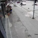 osmaniyede kamyonun carptigi motosikletin surucusu oldu kaza kamerada ce589c0d55ca