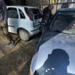 Otomobil, araca çarptı; tamirhaneye daldı; kaza kamerada 6 otomobil araca carpti tamirhaneye daldi kaza kamerada 548f52f57101