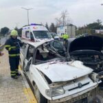 otomobilin carptigi kamyonetin surucusu oldu 5d433df44778