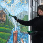 rizenin simgeleri van gogh tarziyla duvara yansidi a86974ca1e45